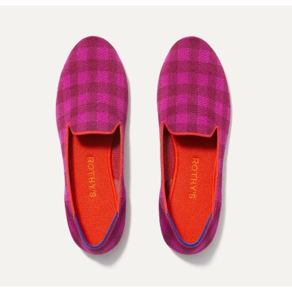 Rothy´s Limited Edition The Cherry Gingham Slip On...